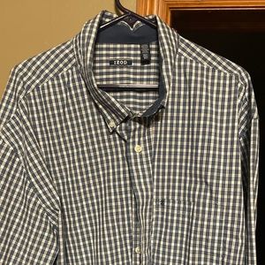 Long sleeve casual dress shirt